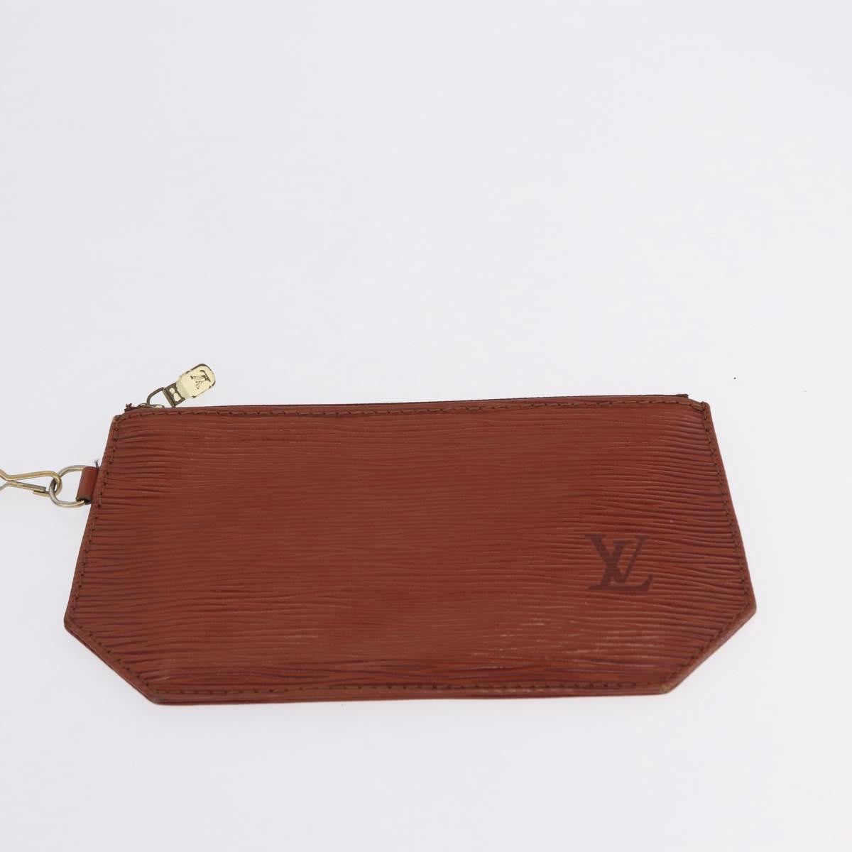 Louis Vuitton Vintage Sac D'epaule Epi Leather Brown Leather Shoulder Bag Bag (Pre-Owned)