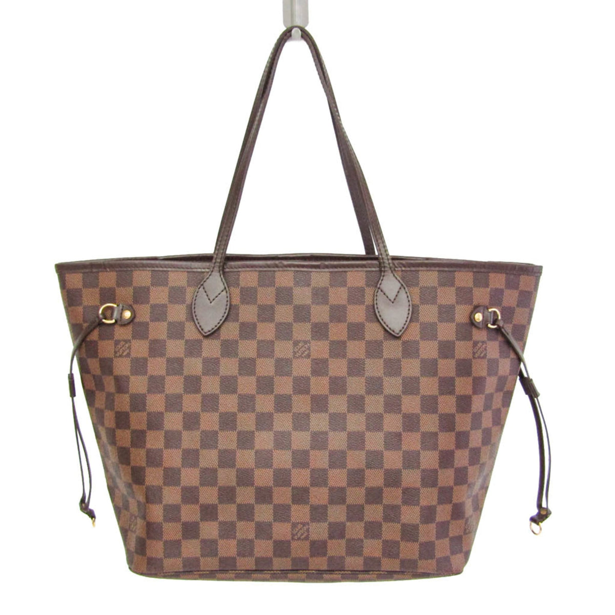 Louis Vuitton Neverfull Damier Brown Canvas Tote Bag Bag (Pre-Owned)