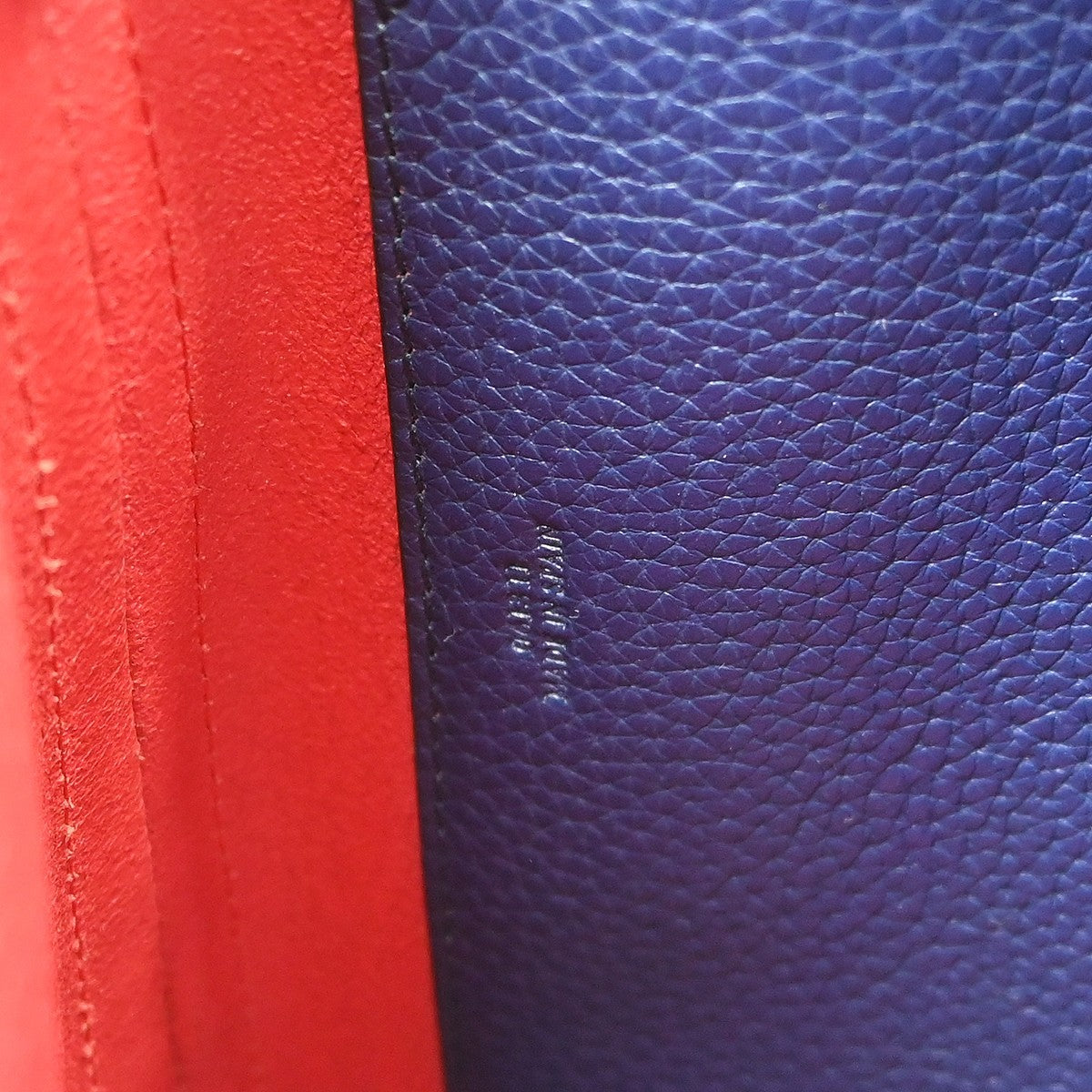 Loewe Anagram Leather Blue Leather Shoulder Bag Bag (Pre-Owned)