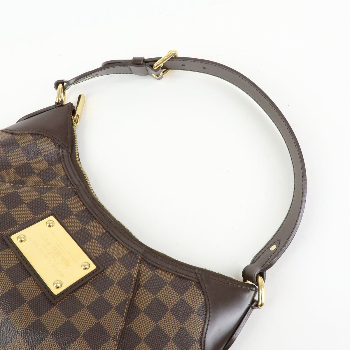 Louis Vuitton Thames Damier Brown Canvas Handbag (Pre-Owned)