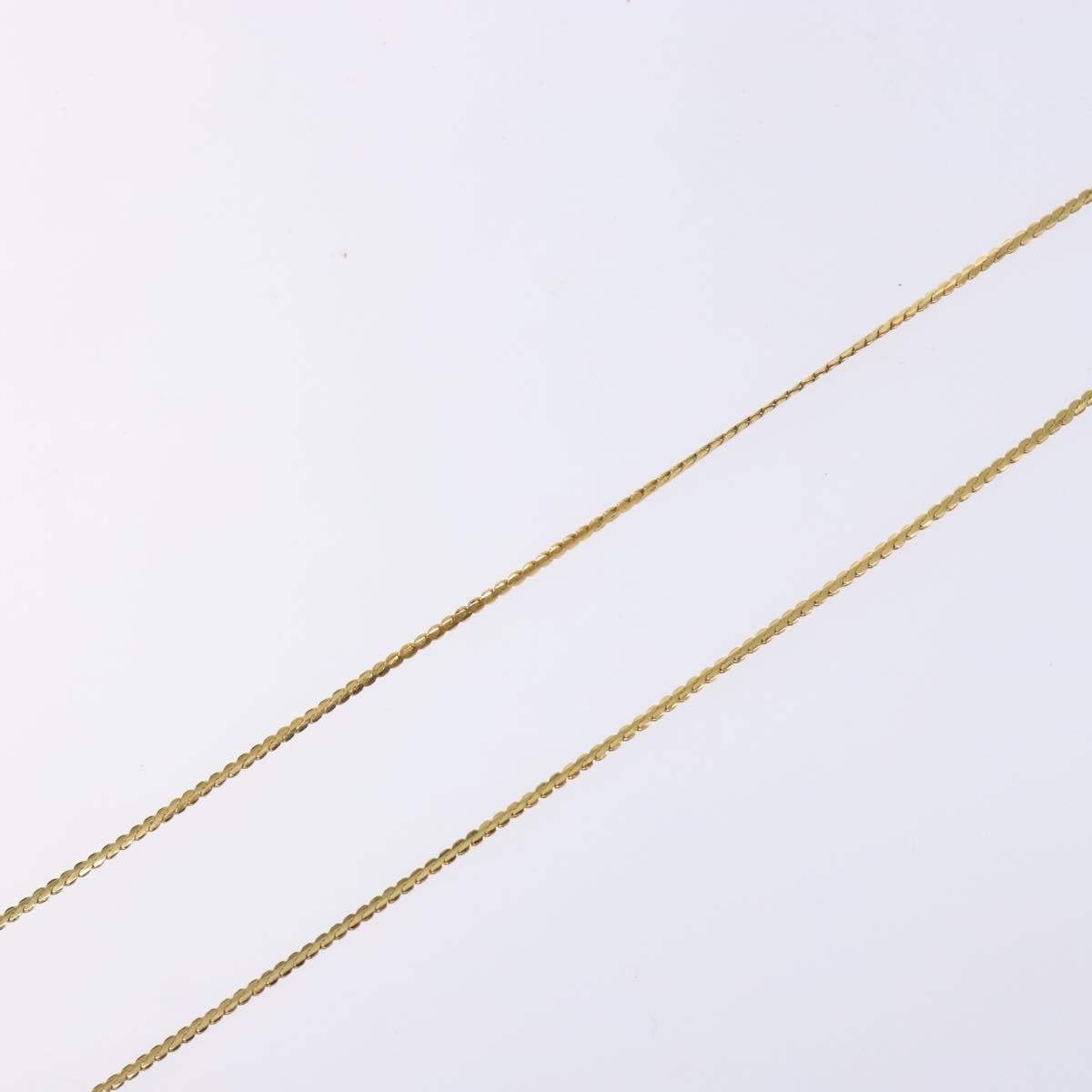 Givenchy Vintage Metal Gold Metal Necklace Jewelry (Pre-Owned)
