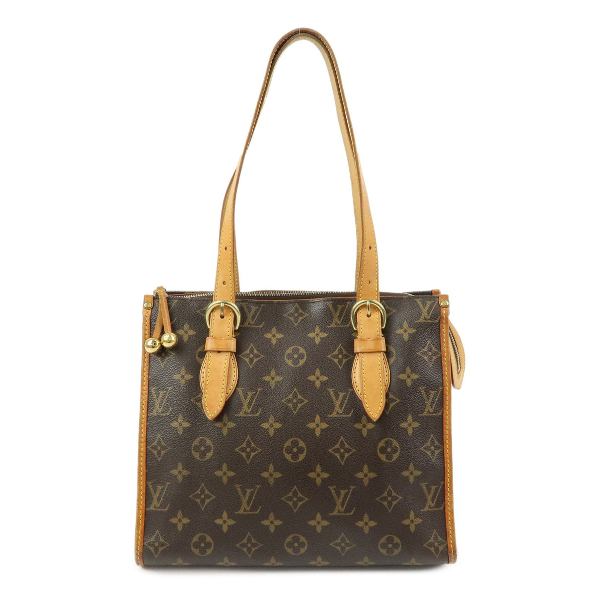 Louis Vuitton Popincourt Monogram Canvas Brown Canvas Shoulder Bag Bag (Pre-Owned)