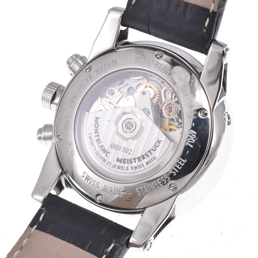 Montblanc Timewalker Chronograph Automatic Stainless Steel Watch (Pre-Owned)