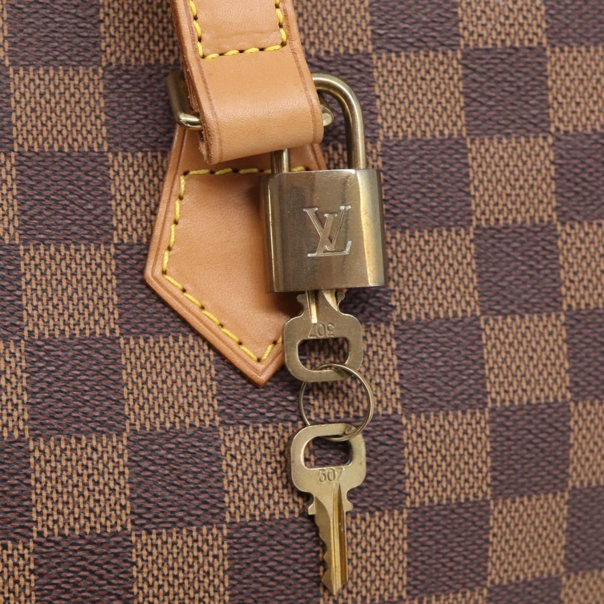 Louis Vuitton Chelsea Centenaire Damier Brown Canvas Handbag (Pre-Owned)