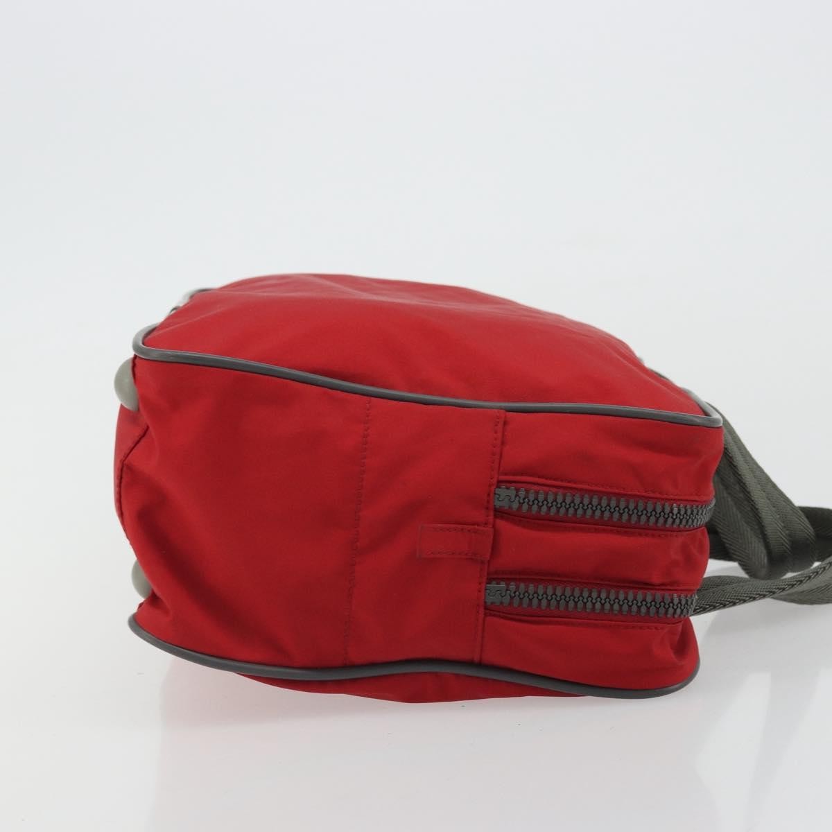 Prada Sport Nylon Red Nylon Tote Bag Bag (Pre-Owned)