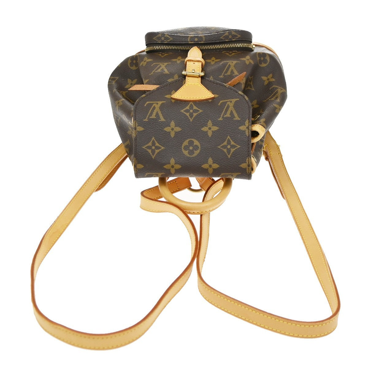 Louis Vuitton Montsouris Nnm Monogram Canvas Brown Canvas Backpack Bag (Pre-Owned)