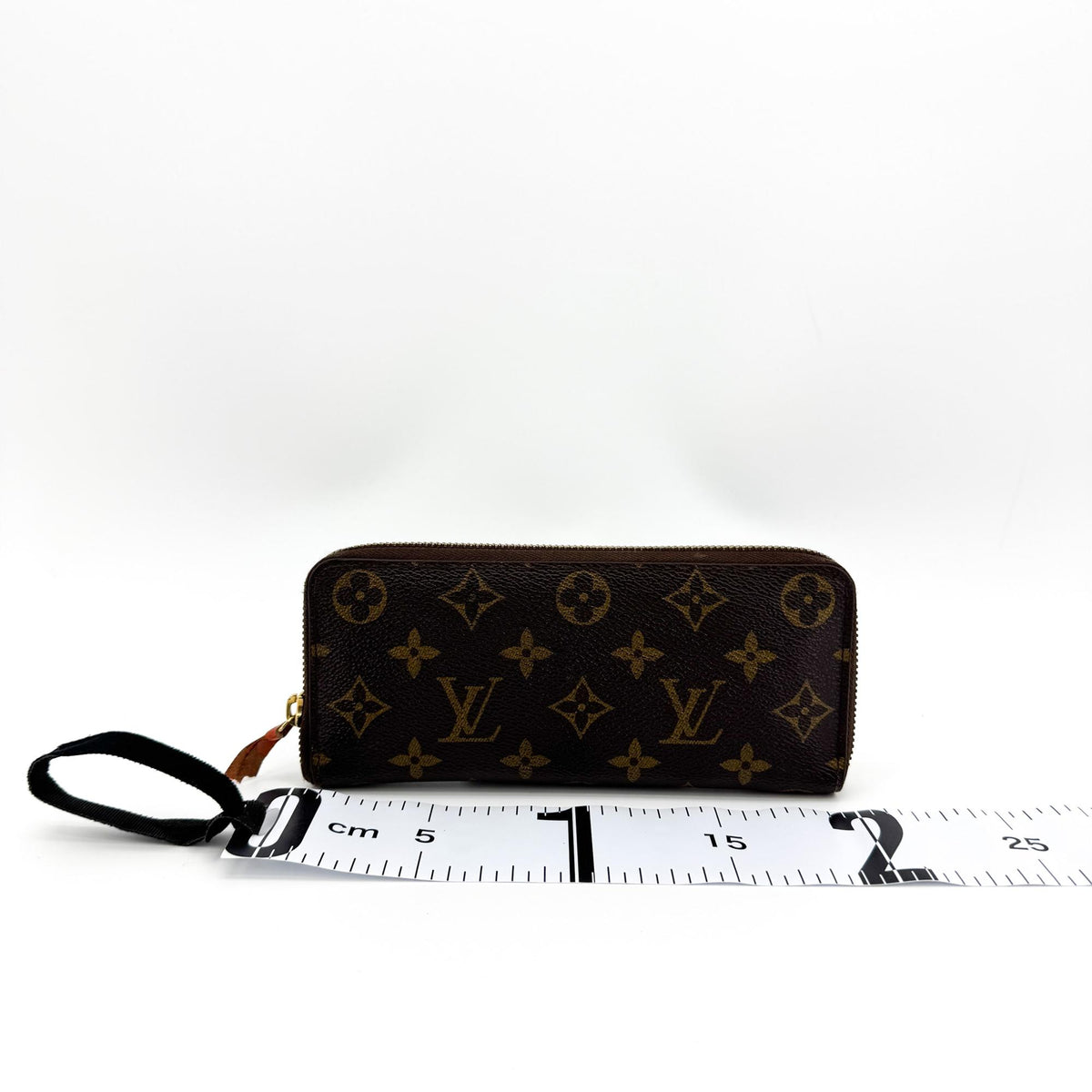 Louis Vuitton Clemence Monogram Canvas Brown Canvas Wallets Accessory (Pre-Owned)