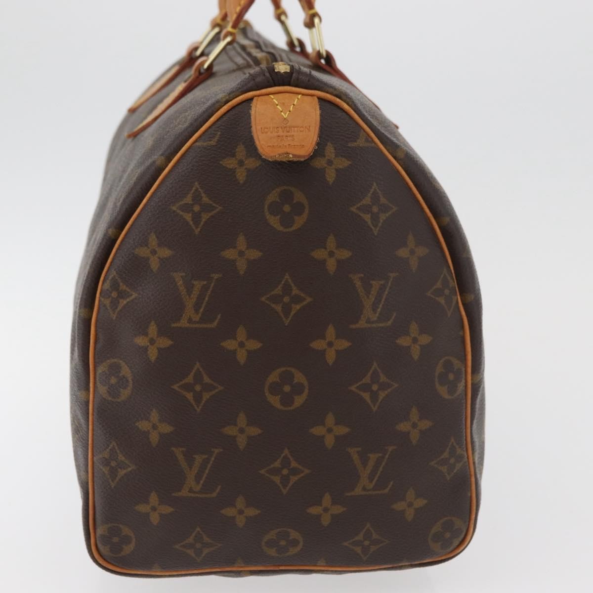 Louis Vuitton Speedy Monogram Canvas Brown Canvas Handbag (Pre-Owned)