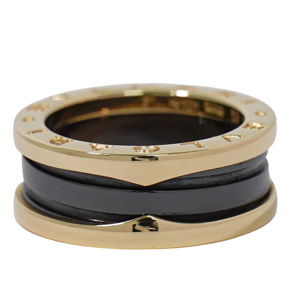 Bvlgari B.Zero1 One Band 18K Rose Gold Gold Rose_Gold Ring Jewelry (Pre-Owned)