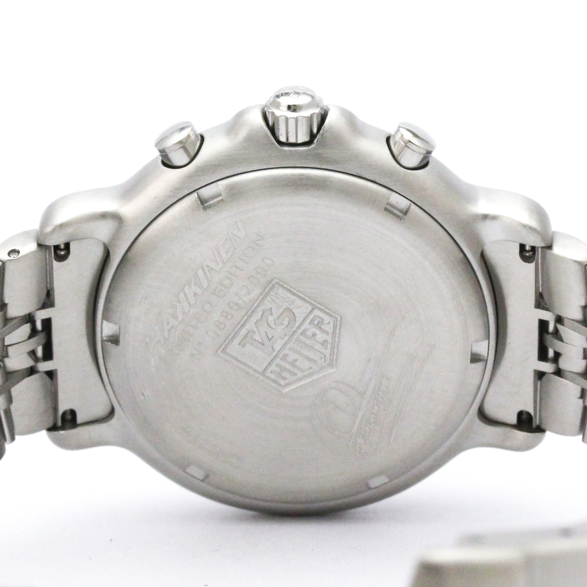 Tag Heuer Professional 6000 Quartz Stainless Steel Watch (Pre-Owned)