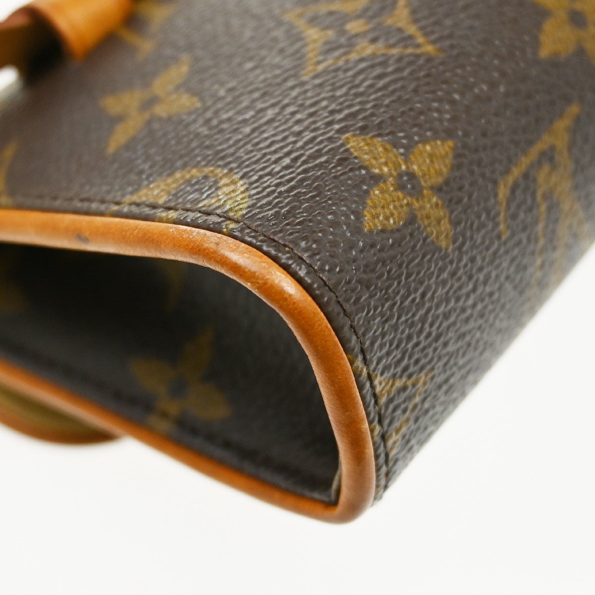 Louis Vuitton Florentine Monogram Brown Canvas Clutche & Pouche Bag (Pre-Owned)