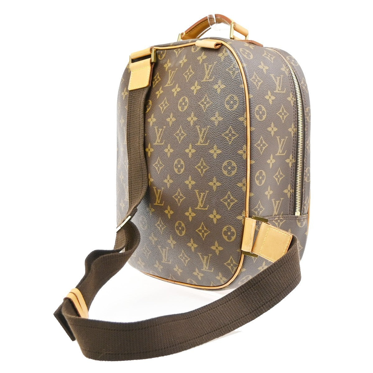 Louis Vuitton Sac A Dos Packall Monogram Canvas Brown Canvas Backpack Bag (Pre-Owned)