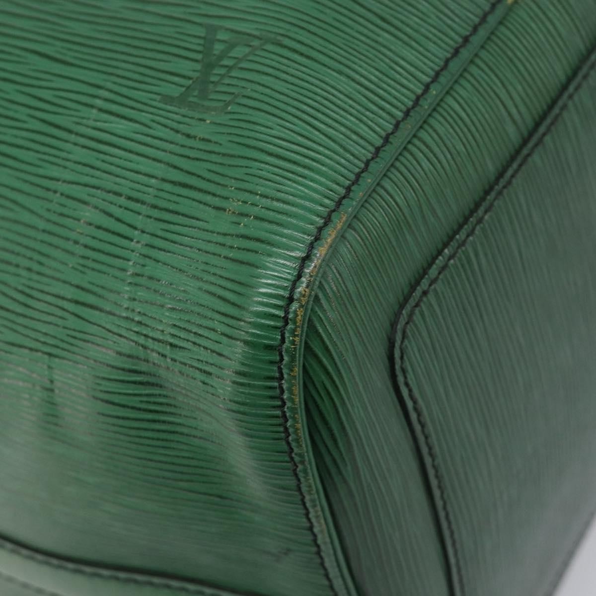 Louis Vuitton Keepall Epi Leather Green Leather Travel Bag Bag (Pre-Owned)