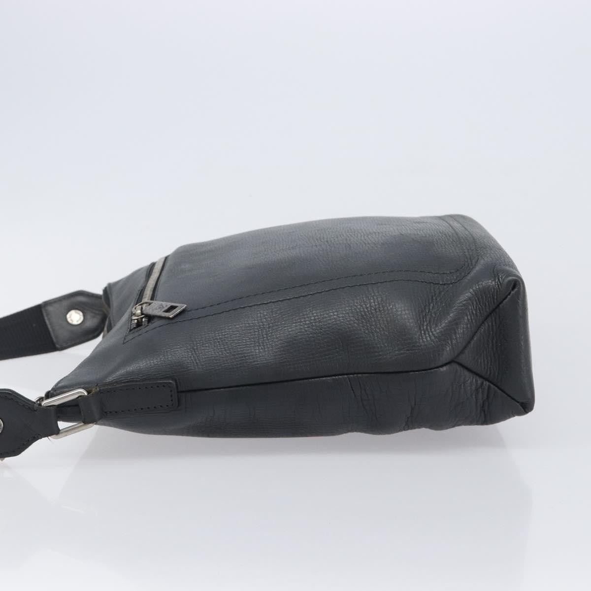 Louis Vuitton Shawnee Pochette Utah Leather Gray Leather Clutche & Pouche Bag (Pre-Owned)