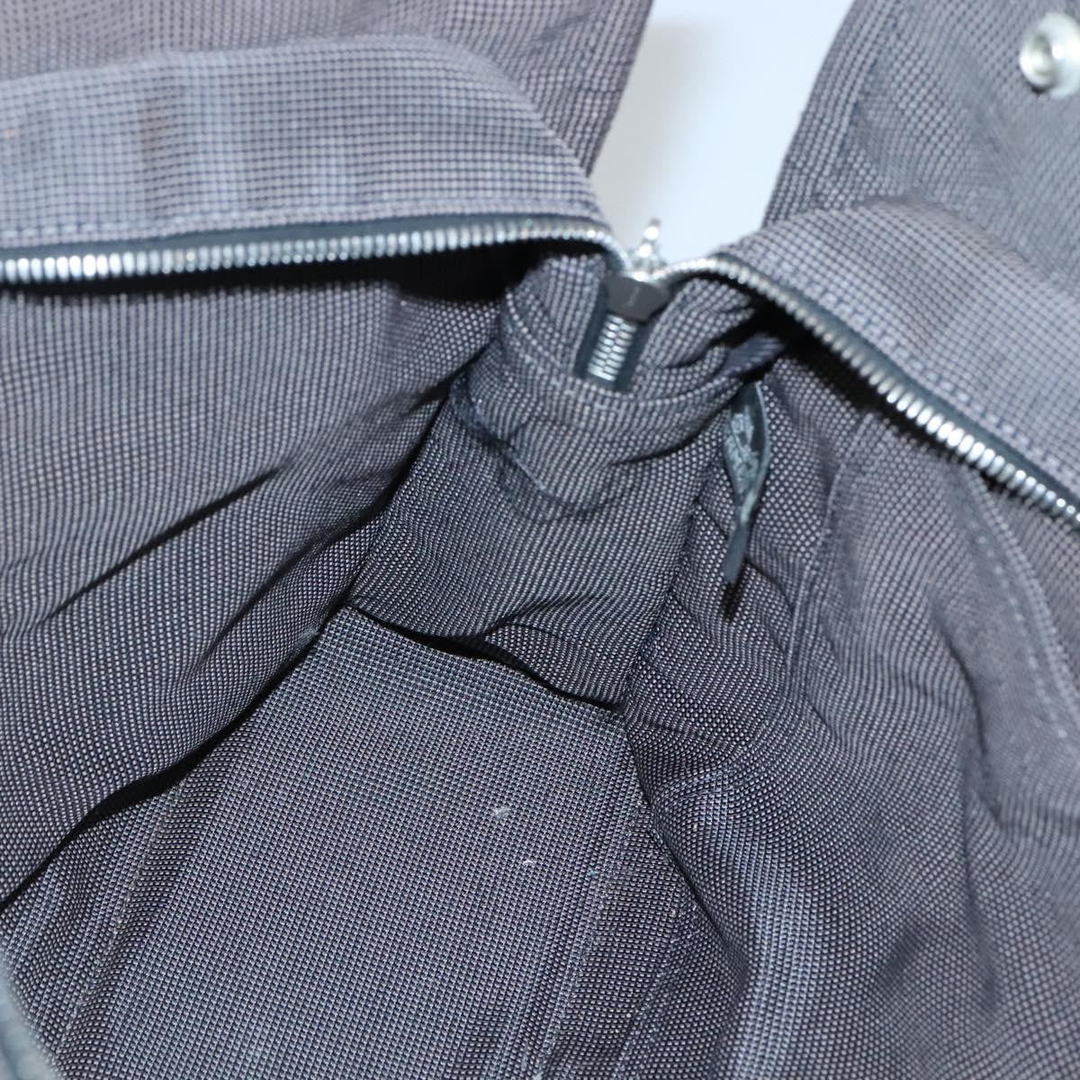 Hermes Fourre Tout Toile Gray Canvas Tote Bag Bag (Pre-Owned)