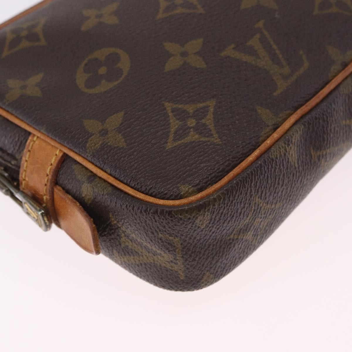 Louis Vuitton Pochette Marly Bandouliere Monogram Canvas Brown Canvas Shoulder Bag Bag (Pre-Owned)