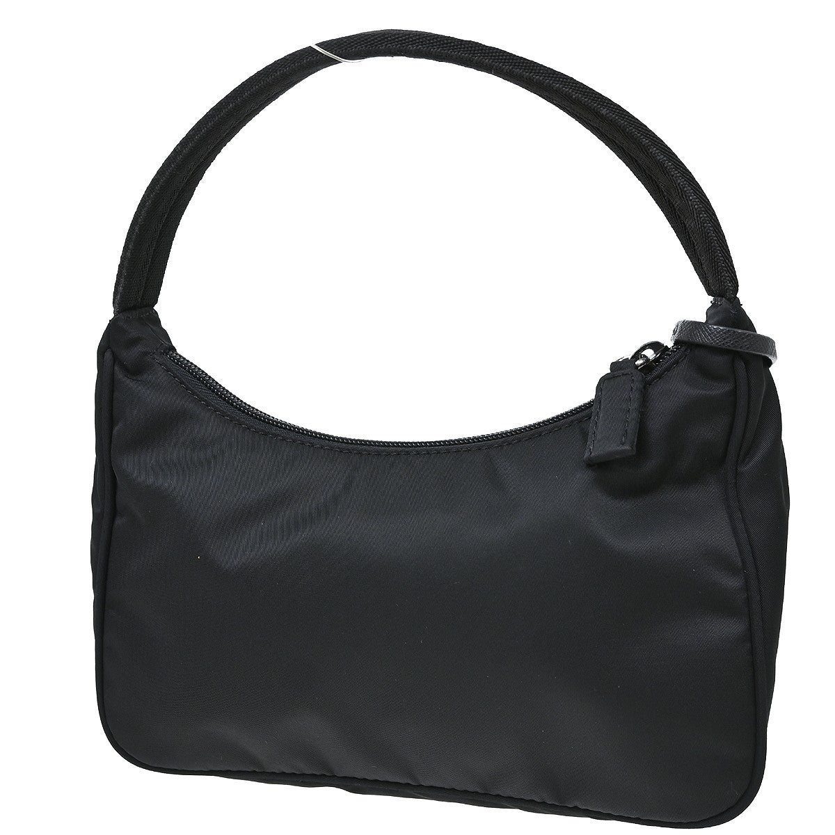 Prada Hobo Tessuto Black Nylon Shoulder Bag Bag (Pre-Owned)