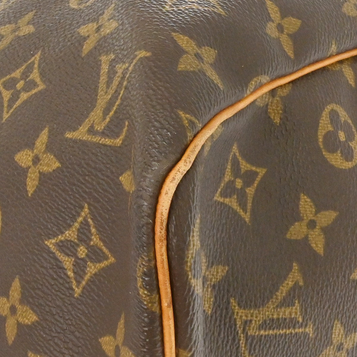 Louis Vuitton Keepall Monogram Canvas Brown Canvas Travel Bag Bag (Pre-Owned)