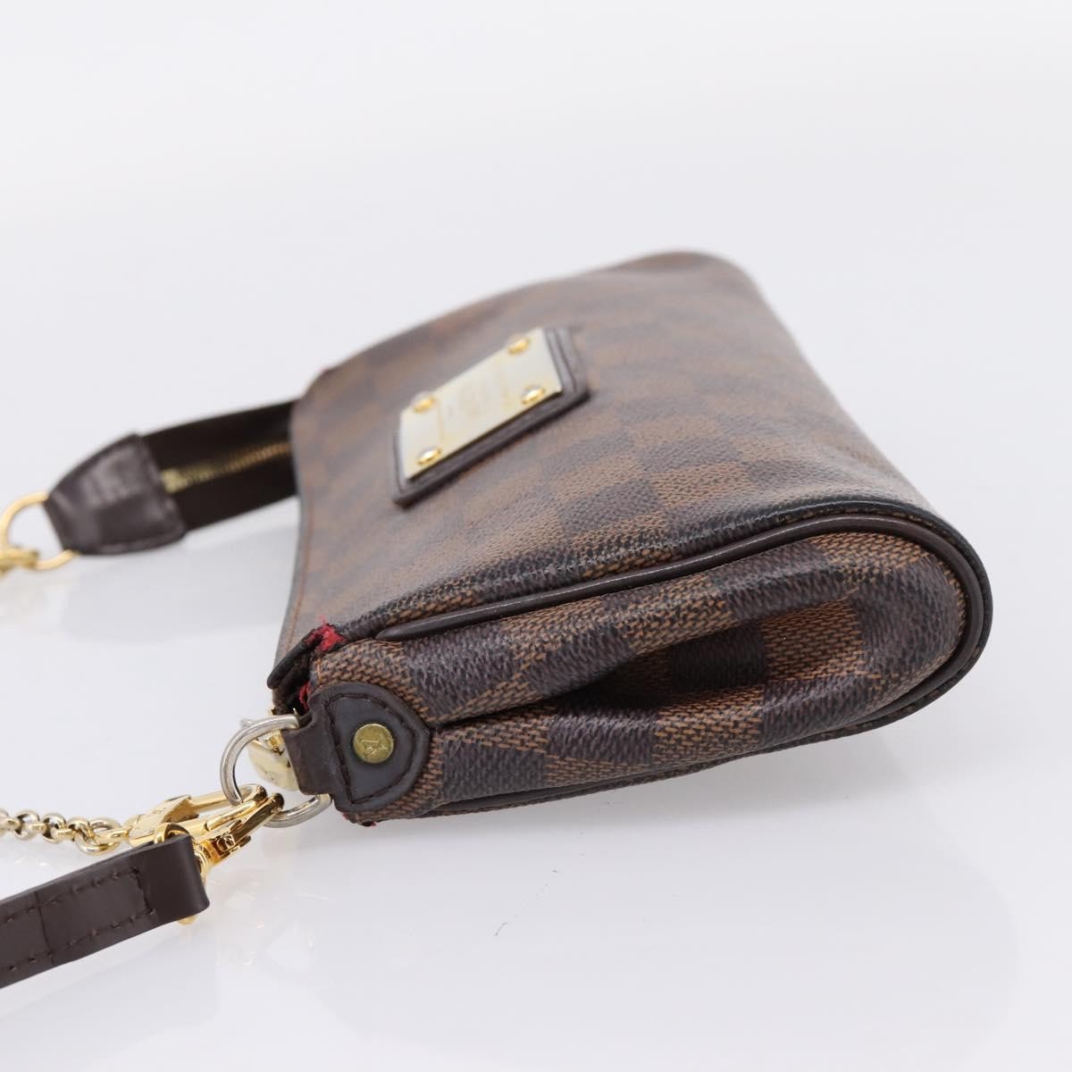 Louis Vuitton Eva Damier Brown Canvas Handbag (Pre-Owned)