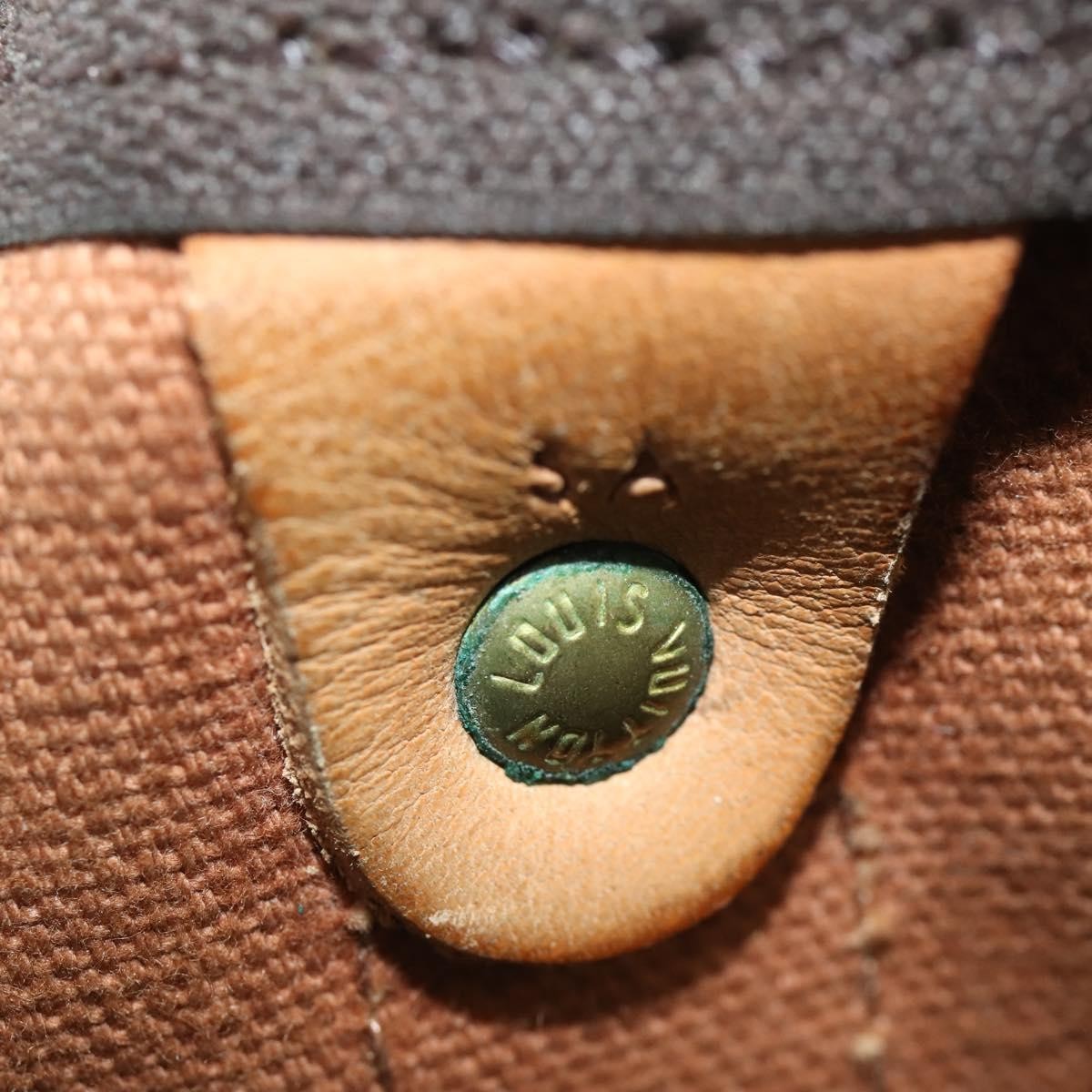 Louis Vuitton Keepall Monogram Canvas Brown Canvas Travel Bag Bag (Pre-Owned)