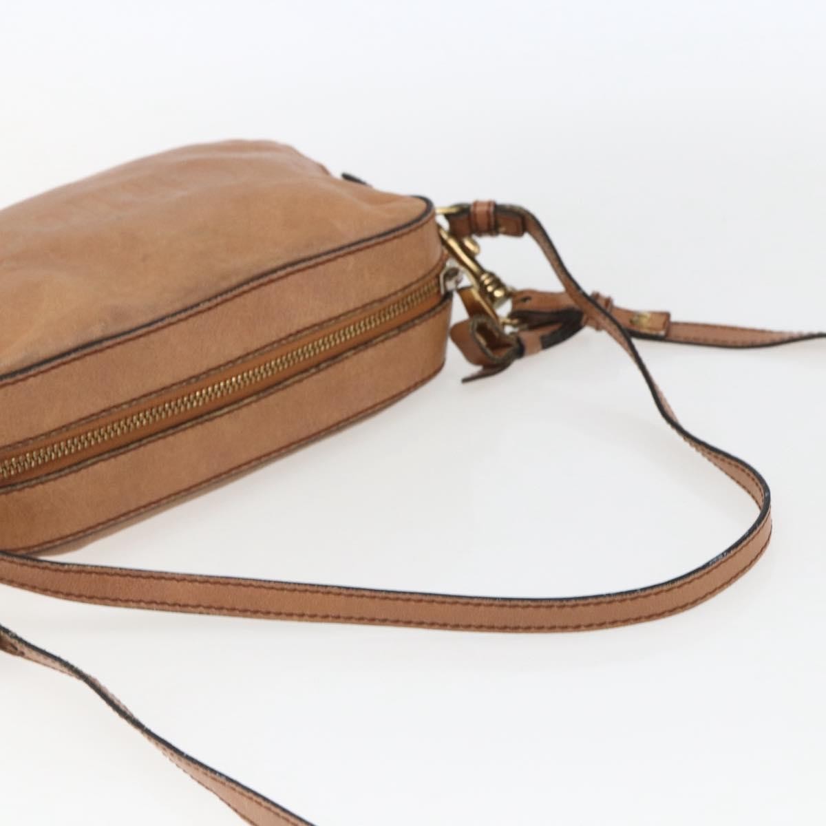 Chloe Vintage Leather Brown Leather Shoulder Bag Bag (Pre-Owned)