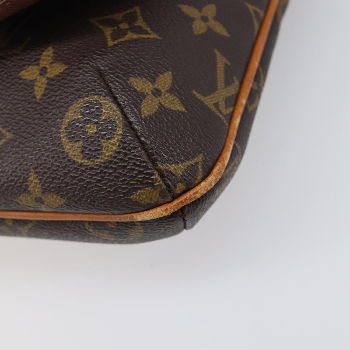 Louis Vuitton Musette Salsa Monogram Canvas Brown Canvas Shoulder Bag Bag (Pre-Owned)