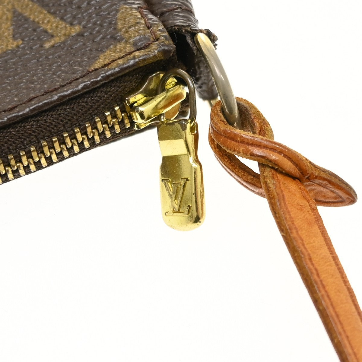 Louis Vuitton Pochette Accessoires Monogram Brown Canvas Clutche & Pouche Bag (Pre-Owned)