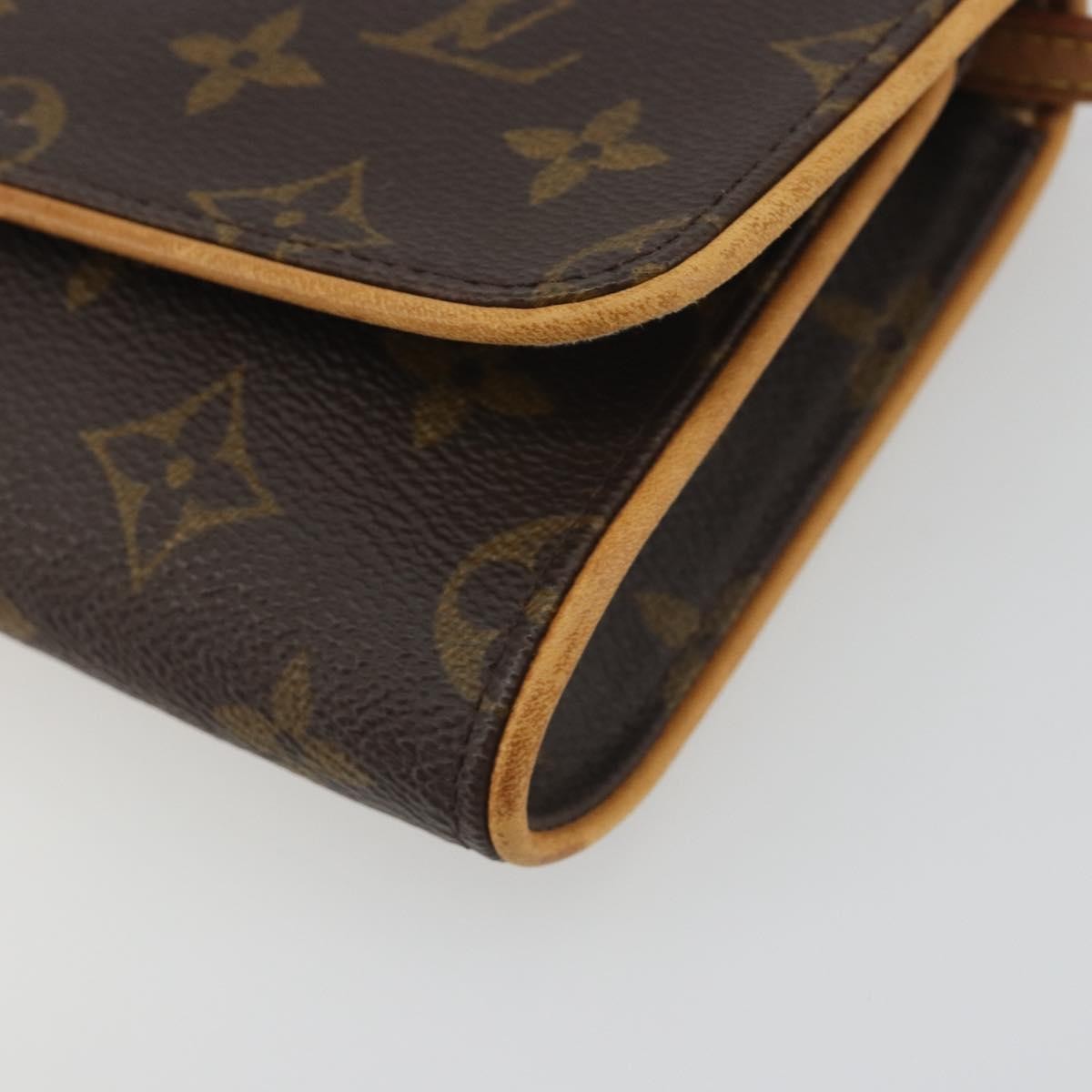 Louis Vuitton Twin Monogram Canvas Brown Canvas Clutche & Pouche Bag (Pre-Owned)