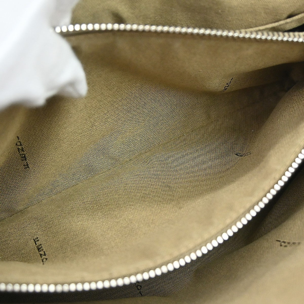 Fendi By The Way Satchel Leather Beige Leather Handbag (Pre-Owned)
