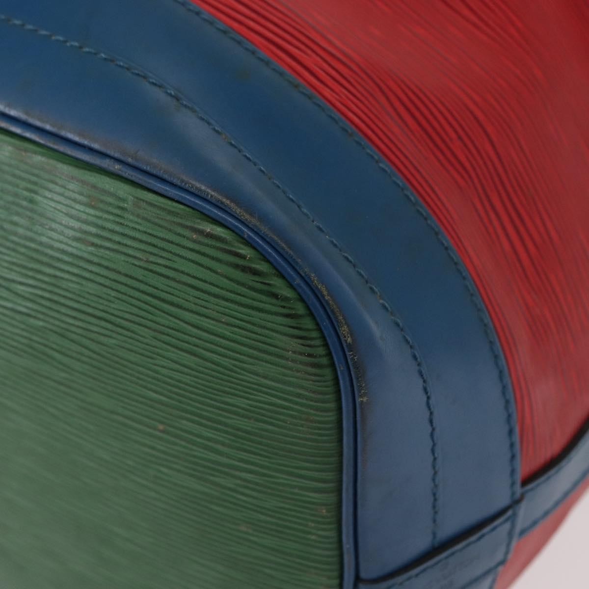 Louis Vuitton Tricolor Noe Epi Leather Red Leather Shoulder Bag Bag (Pre-Owned)