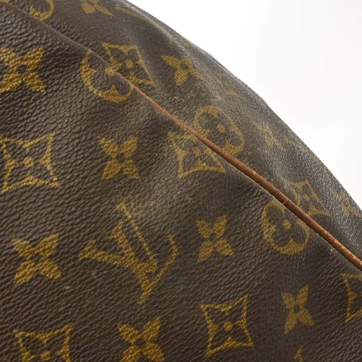 Louis Vuitton Keepall Monogram Canvas Brown Canvas Travel Bag Bag (Pre-Owned)