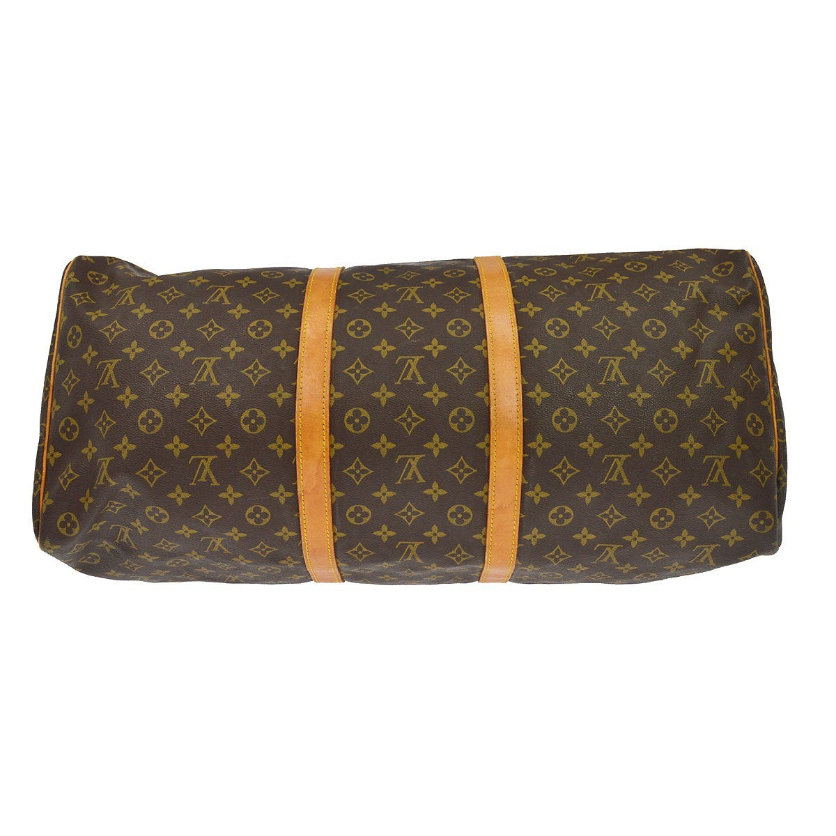 Louis Vuitton Keepall Monogram Multicolor Brown Canvas Travel Bag Bag (Pre-Owned)