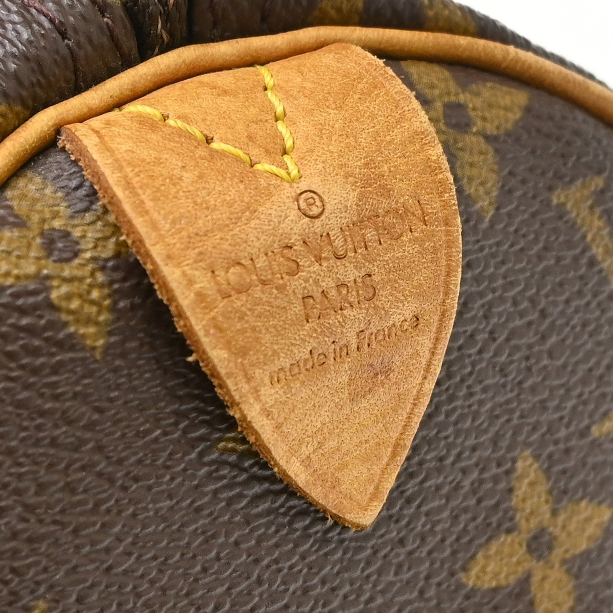 Louis Vuitton Speedy Monogram Brown Canvas Handbag (Pre-Owned)
