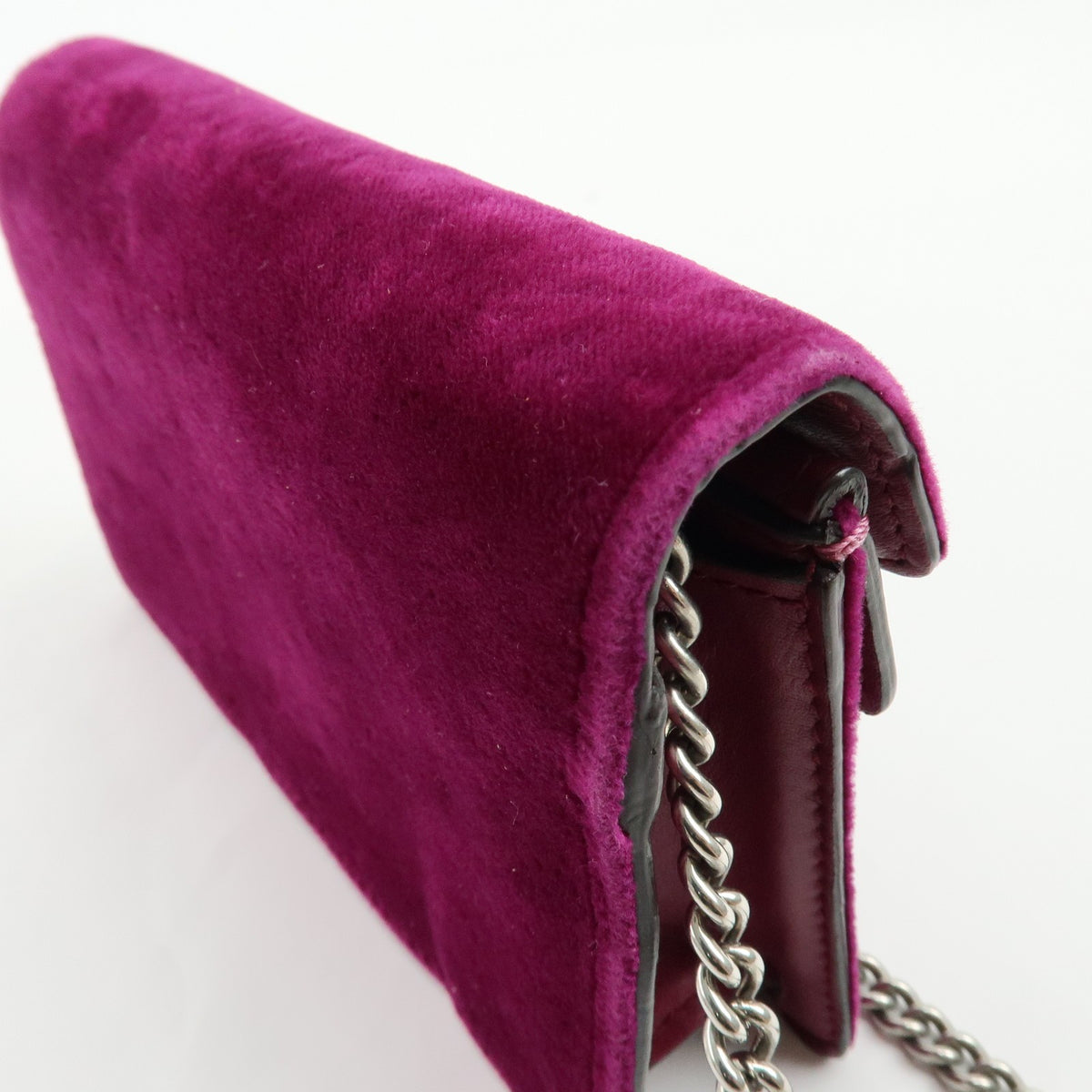 Gucci Dionysus Velvet Purple Velvet Handbag (Pre-Owned)