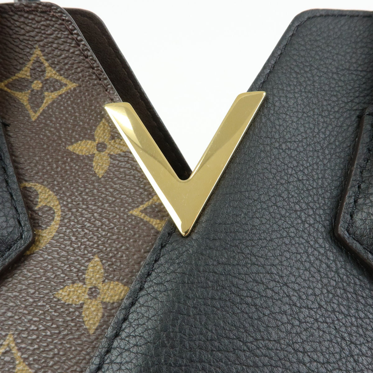Louis Vuitton Kimono Monogram Canvas And Leather Brown Canvas Handbag (Pre-Owned)