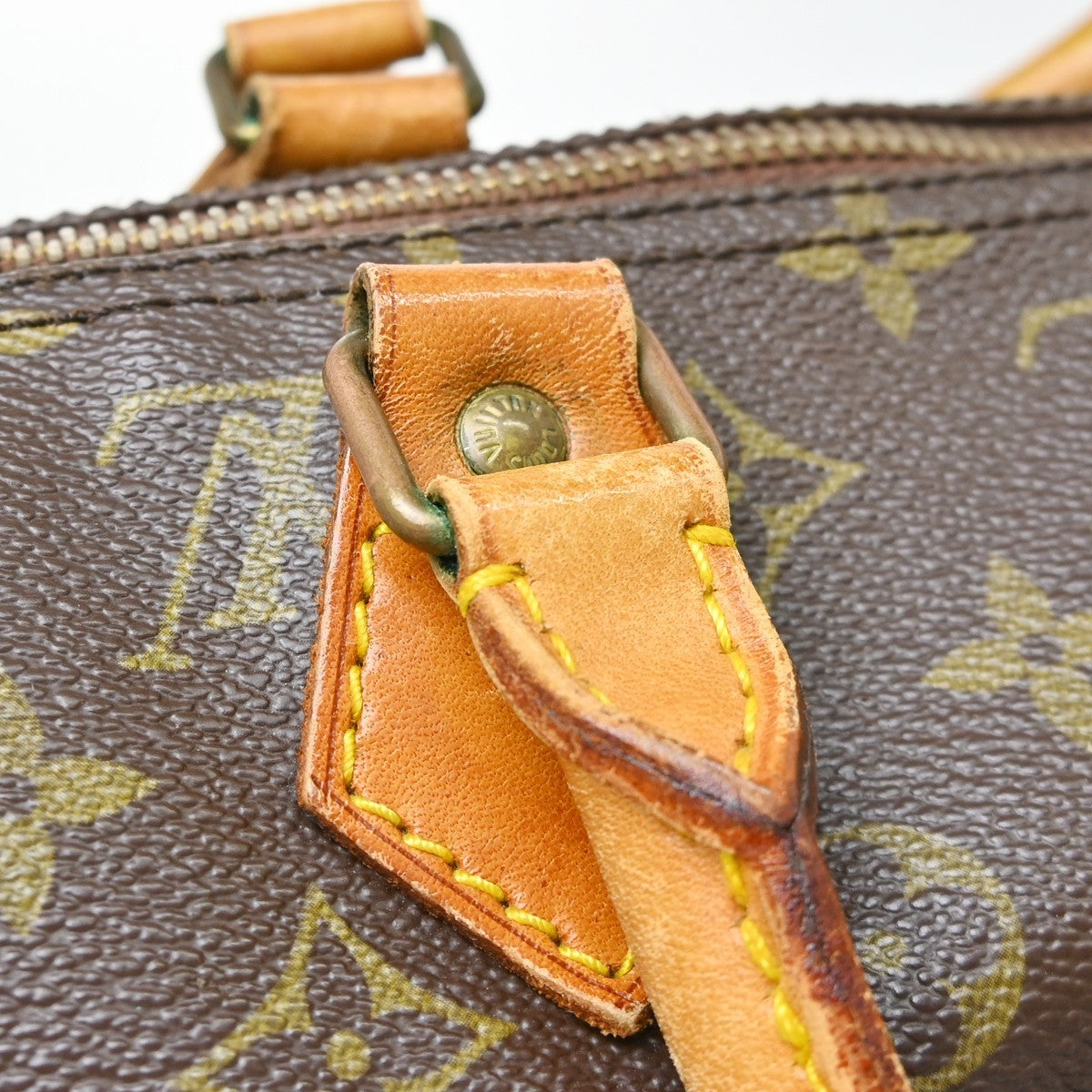 Louis Vuitton Speedy Monogram Canvas Brown Canvas Handbag (Pre-Owned)