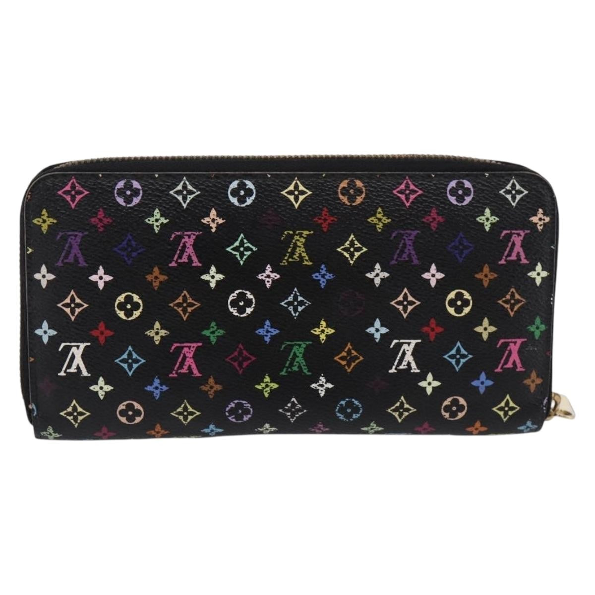 Louis Vuitton Zippy Monogram Multicolor Multicolour Canvas Wallets Accessory (Pre-Owned)