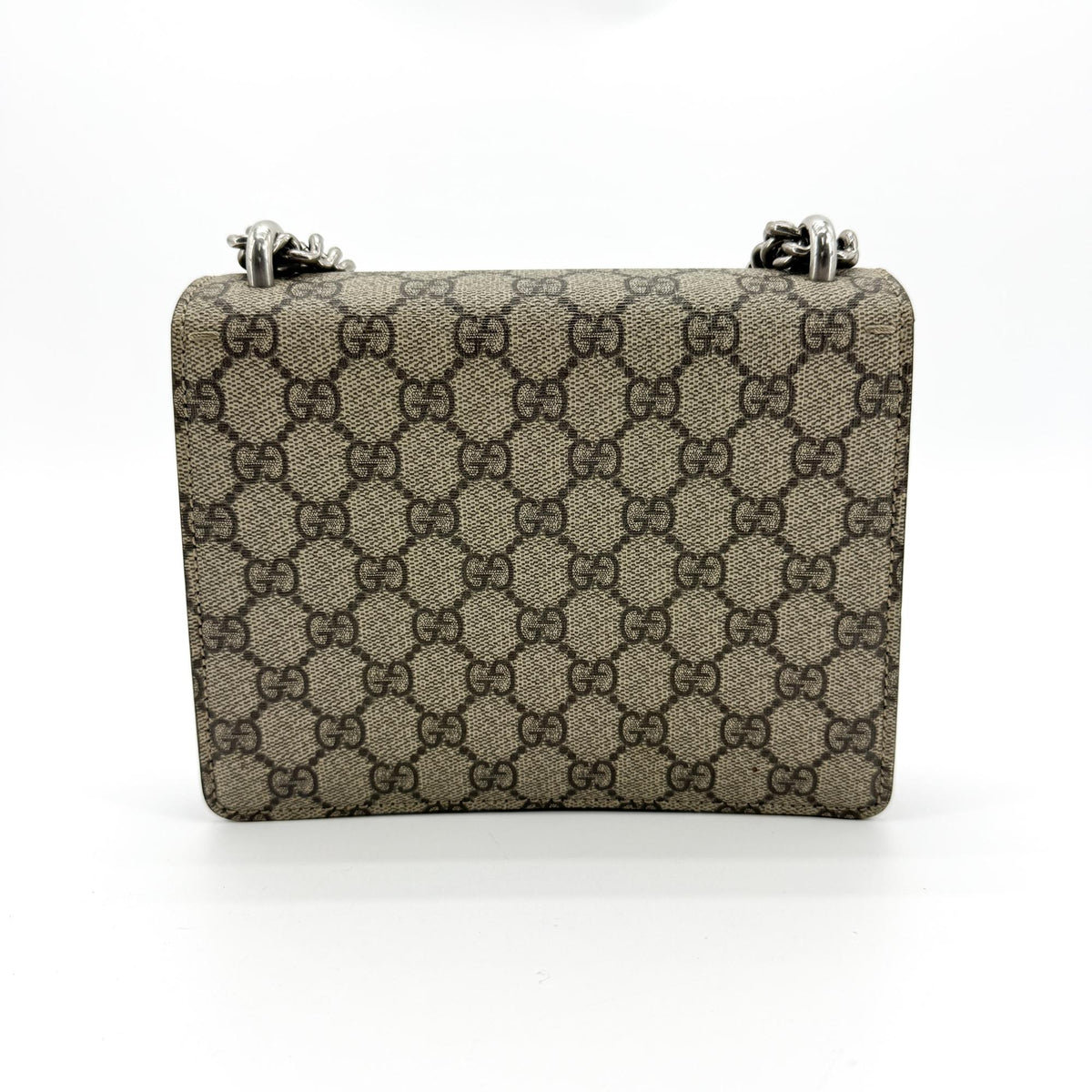 Gucci Dionysus Gg Coated Canvas Brown Canvas Handbag (Pre-Owned)