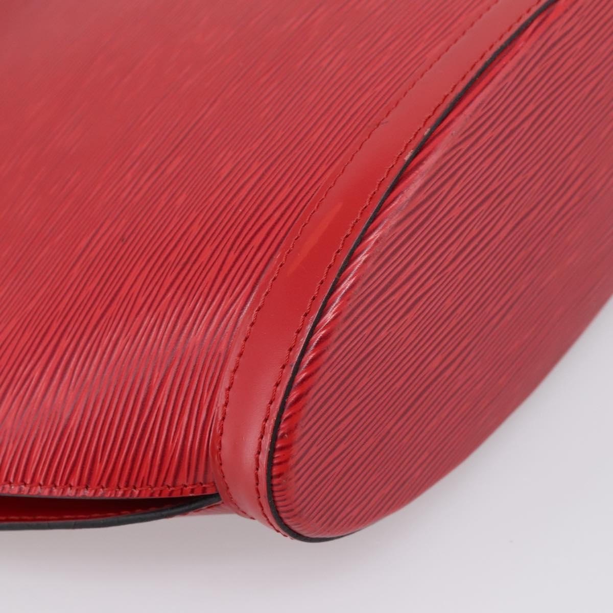 Louis Vuitton Saint Jacques Epi Leather Red Leather Handbag (Pre-Owned)