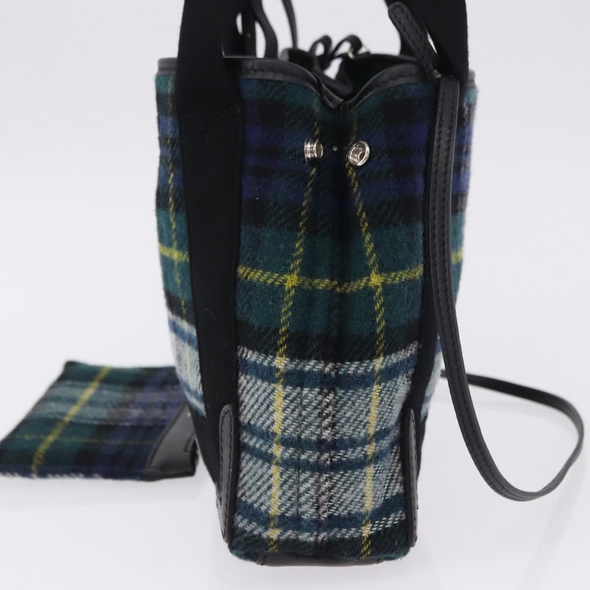 Balenciaga Cabas Wool Multicolour Wool Tote Bag Bag (Pre-Owned)