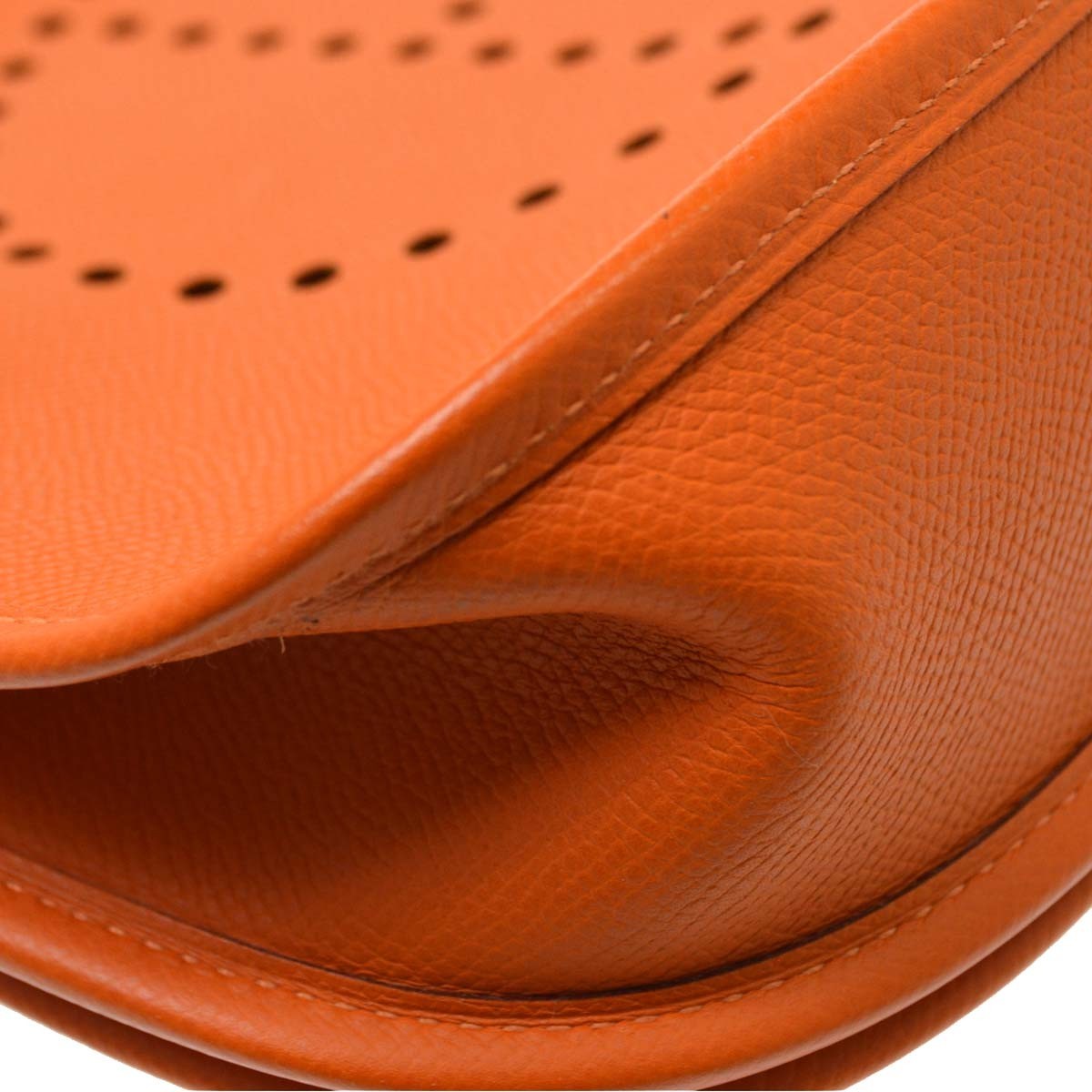 Hermes Evelyne Epsom Orange Leather Shoulder Bag Bag (Pre-Owned)