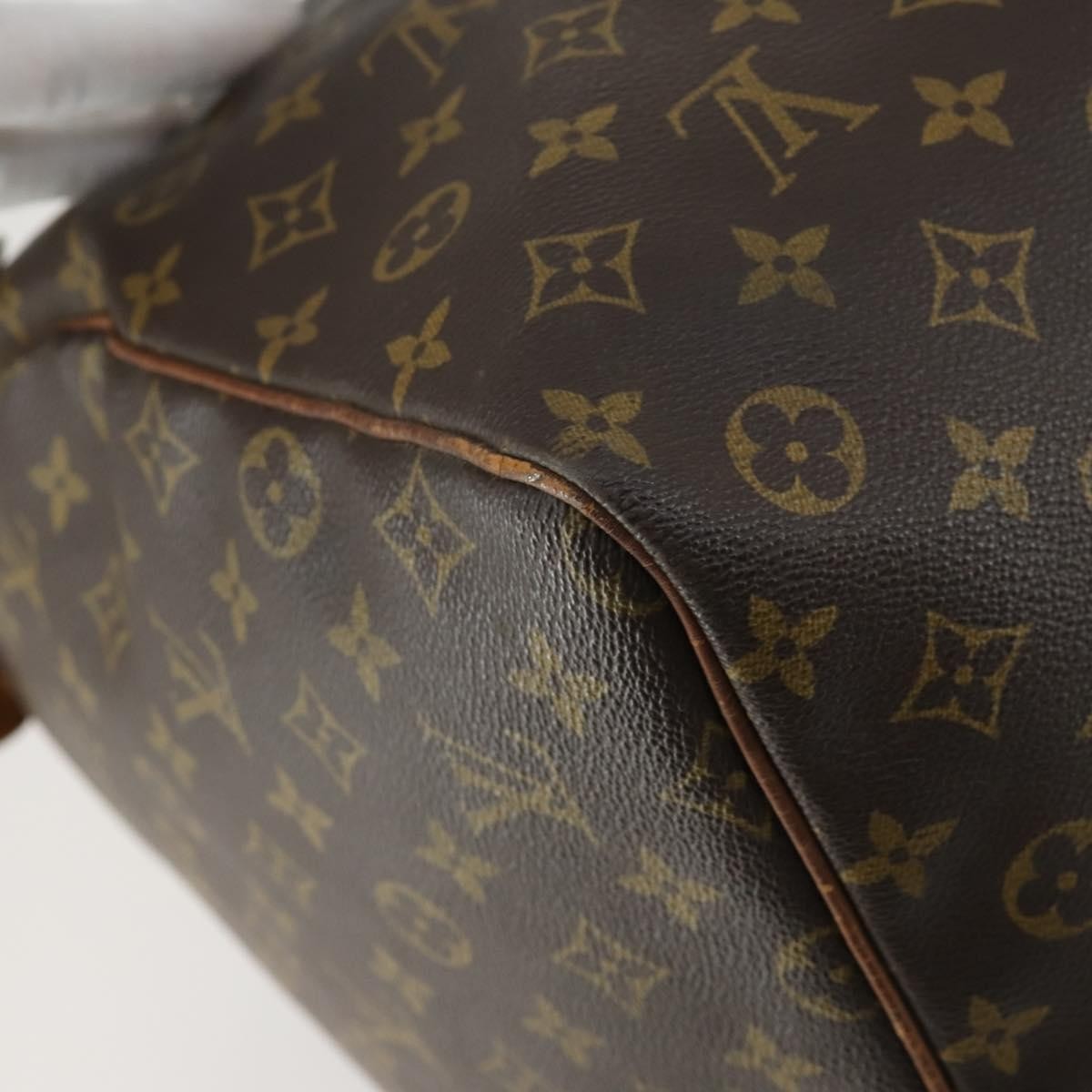 Louis Vuitton Keepall Monogram Canvas Brown Canvas Travel Bag Bag (Pre-Owned)