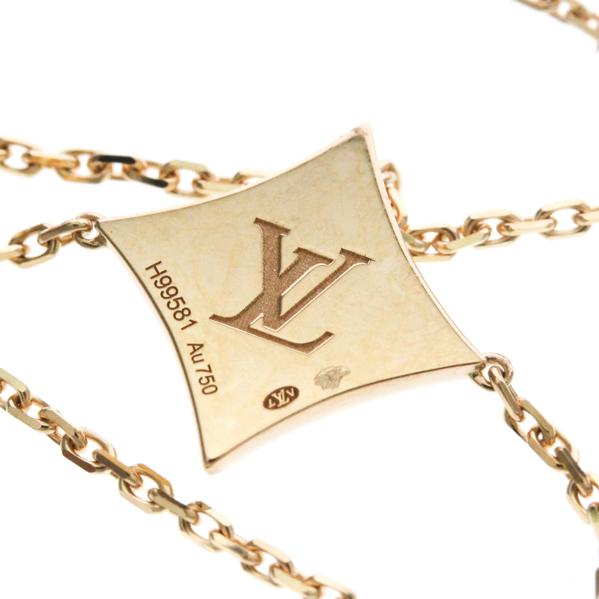 Louis Vuitton Color Blossom Bb Star 18K Rose Gold With Mother Of Pearl And Diamond Gold Pink_Gold Bracelet Jewelry (Pre-Owned)