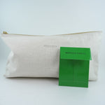 Bottega Veneta Beige Canvas Clutch Bag (Pre-Owned)