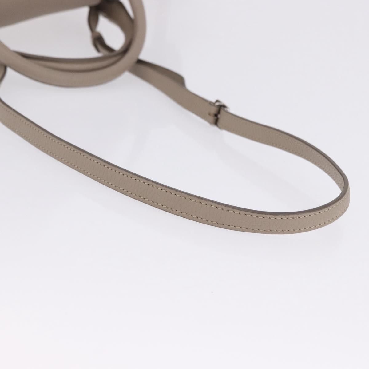Celine Big Grained Calfskin Beige Leather Handbag (Pre-Owned)