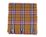 Burberry Women's Antique Multicolour Vintage Check Extra Fine Merino Wool Scarf