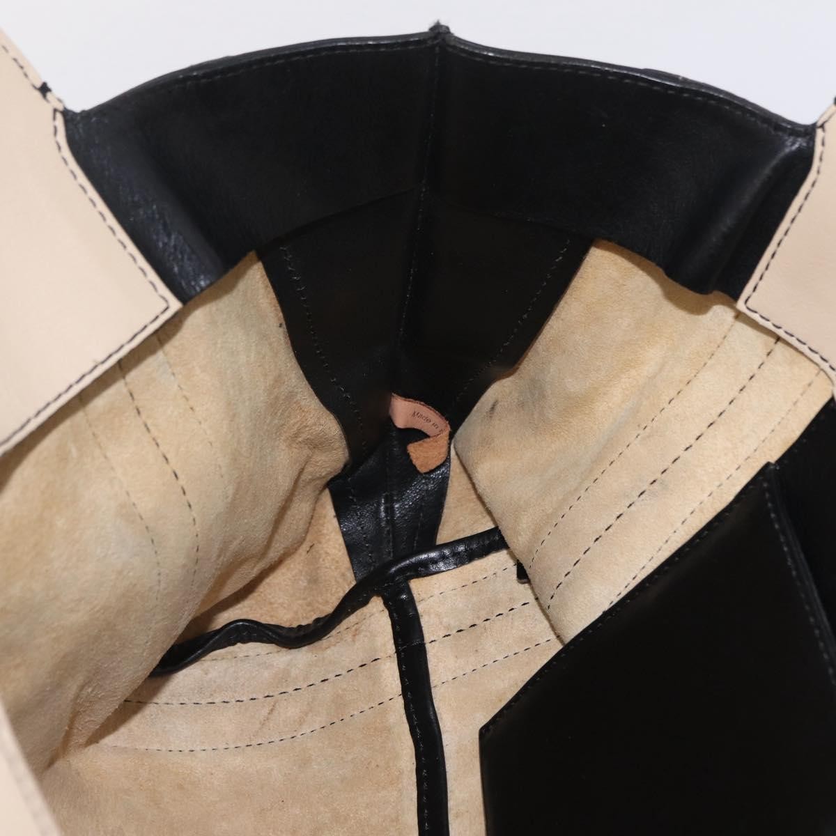 Chloe Alison East West Leather Beige Leather Tote Bag Bag (Pre-Owned)