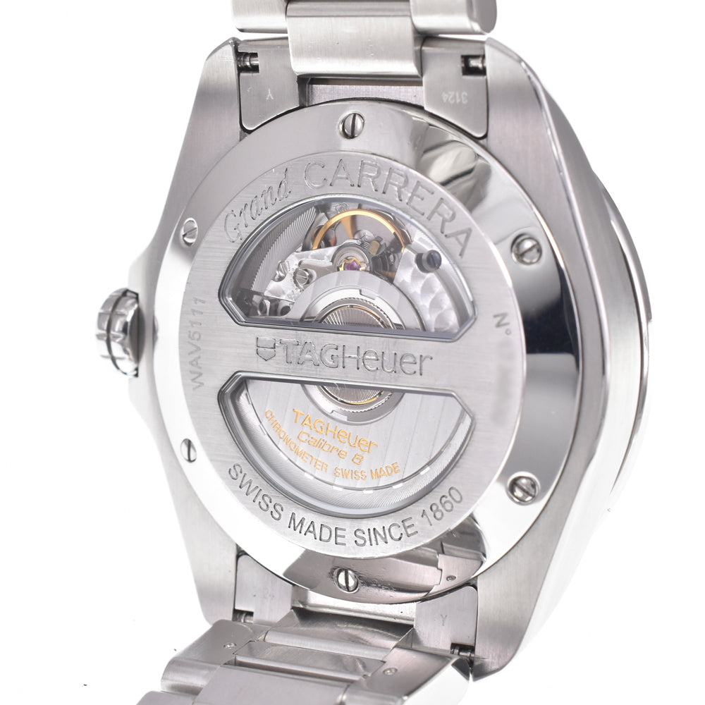 Tag Heuer Grand Carrera Calibre 8 Stainless Steel Watch (Pre-Owned)