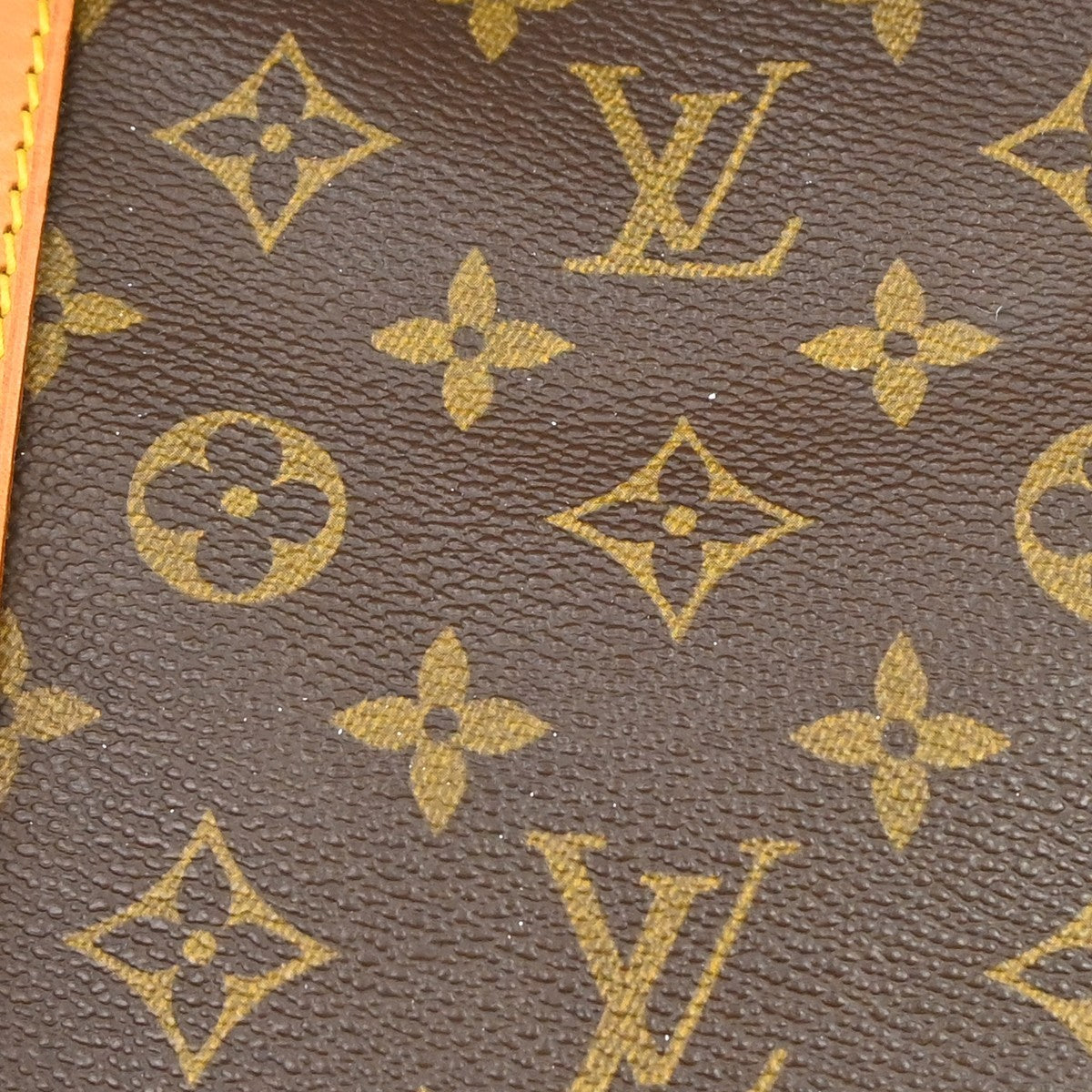 Louis Vuitton Keepall Monogram Canvas Brown Canvas Travel Bag Bag (Pre-Owned)