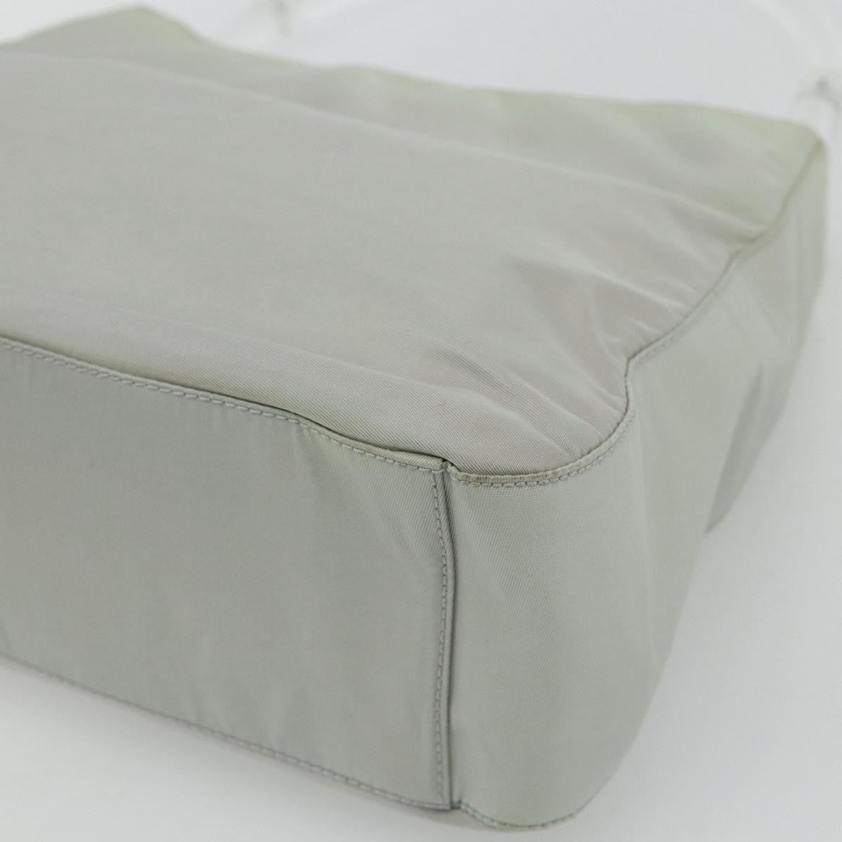 Prada Resin Handle Tessuto Clear Nylon Shoulder Bag Bag (Pre-Owned)